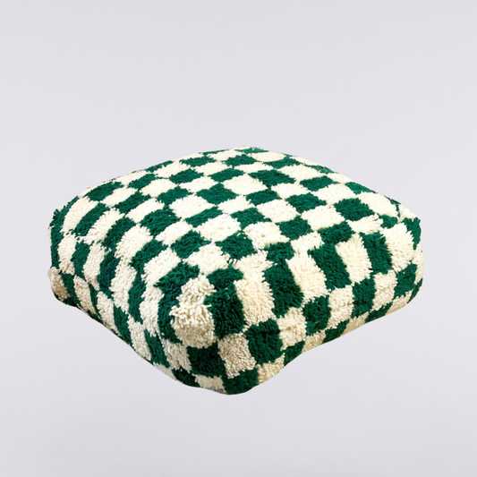 Checkered Moroccan Floor Cushion