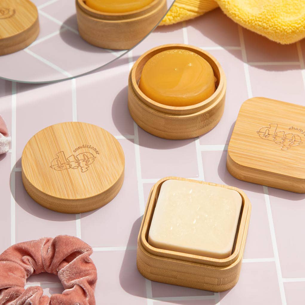 Conditioner Bar Travel Case with Coaster