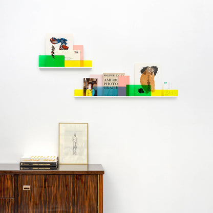 BLETTE Acrylic Shelf-Rail Set